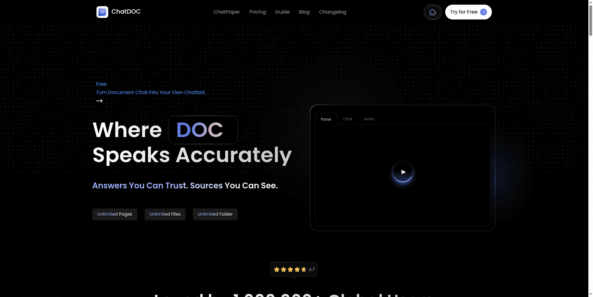 ChatDOC – Turn Documents into Intelligent Conversations